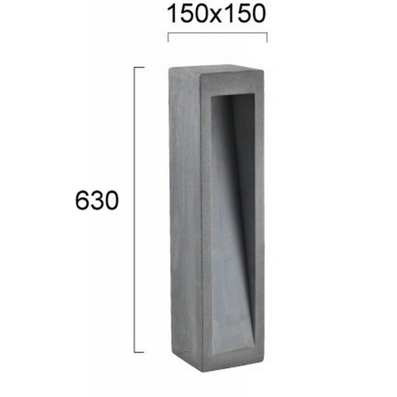 Viokef Στήλος Κήπου Τσιμεντένιος Γκρι 63 Εκ. Style 4290500