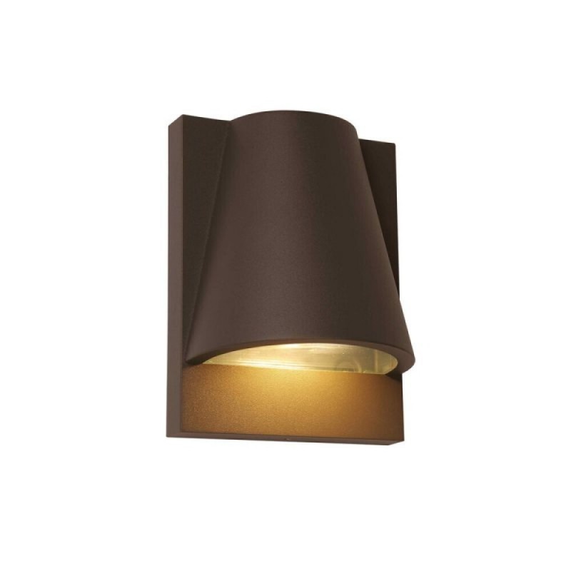 Viokef Απλίκα Εξωτερικού Χώρου Αλουμινίου Καφέ Lorka 4298500