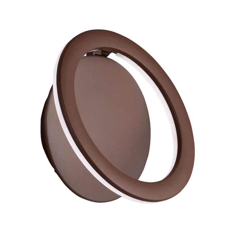 Viokef Απλίκα Εξωτερικού Χώρου Led Αλουμινίου Καφέ Palermo 4297900