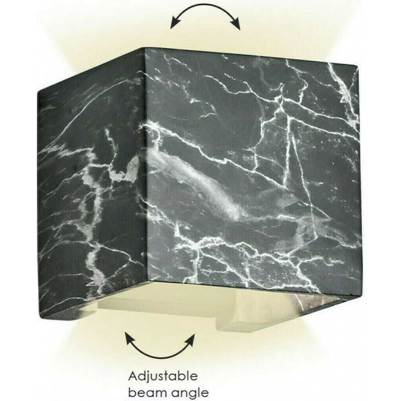 Viokef Απλίκα Εξωτερικού Χώρου Μαύρη 14x14 Davos 4202803