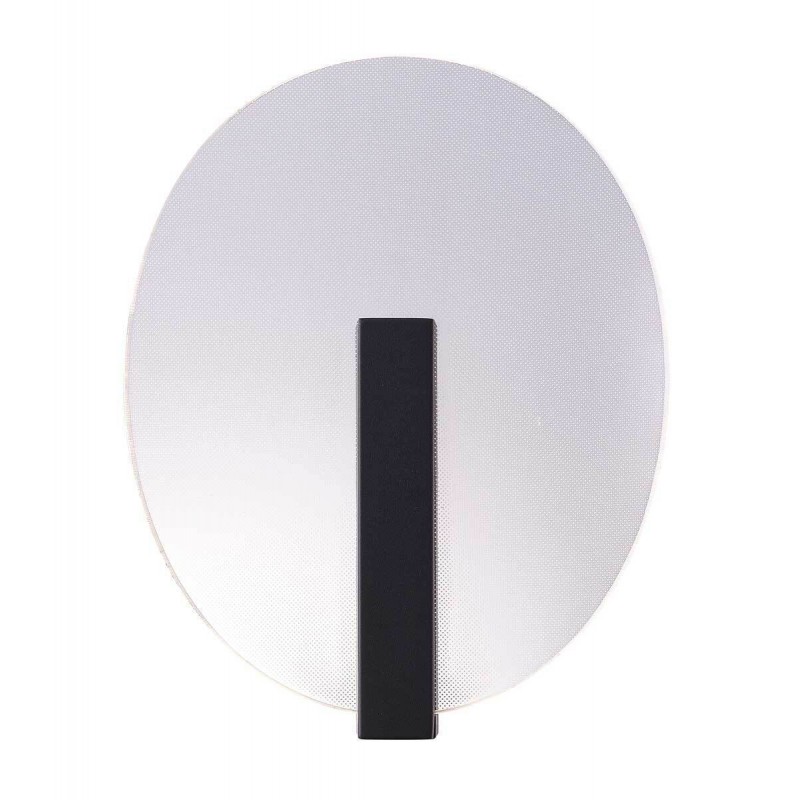 Viokef Φωτιστικό Τοίχου Led Αλουμινίου Ανθρακί Eva 4277600