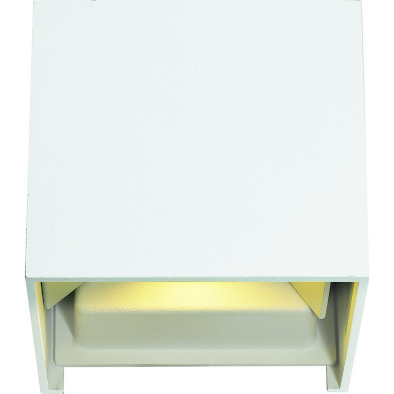 Viokef Απλίκα Led Μεταλλική Λευκή Greg 4188800