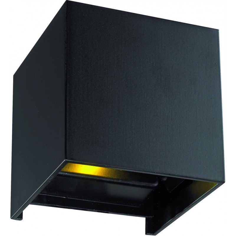 Viokef Απλίκα Led Μεταλλική Μαύρη Greg 4188801