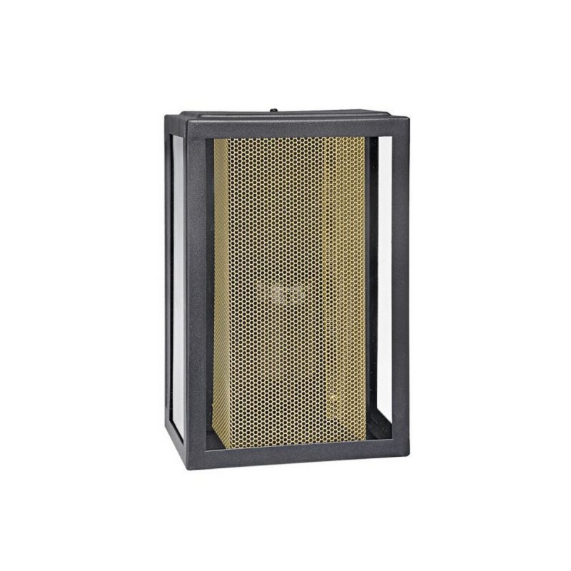 Viokef Απλίκα Τοίχου Εξωτερικού Χώρου Inox Μαύρη/Χρυσή Alin 4310300