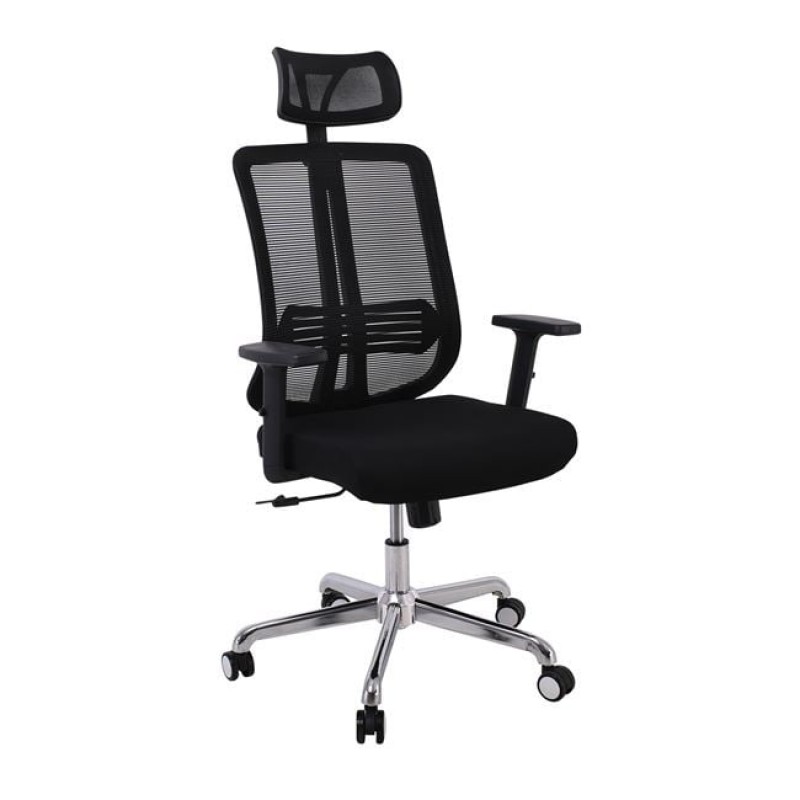 BF9500 Πολυθρόνα Γραφείου Διευθυντή Mesh Μαύρο, Μπράτσα up-down Κωδικός: [Ε-00021927] ΕΟ543,1