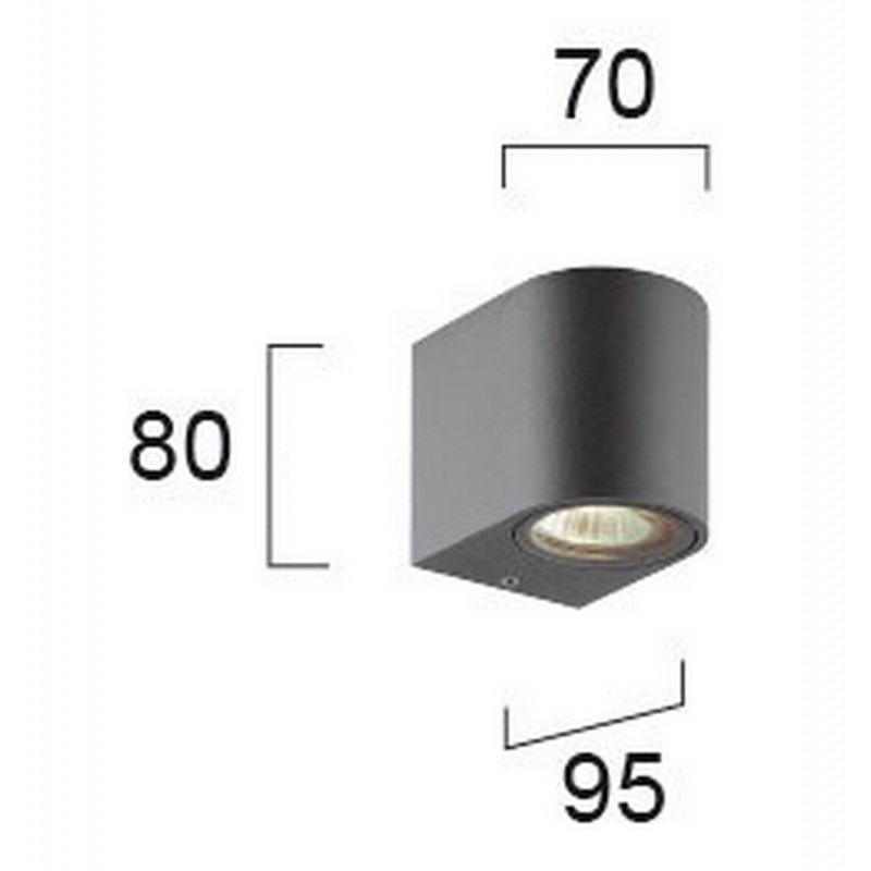 Viokef Απλίκα Εξωτερικού Χώρου Tilos 4099700