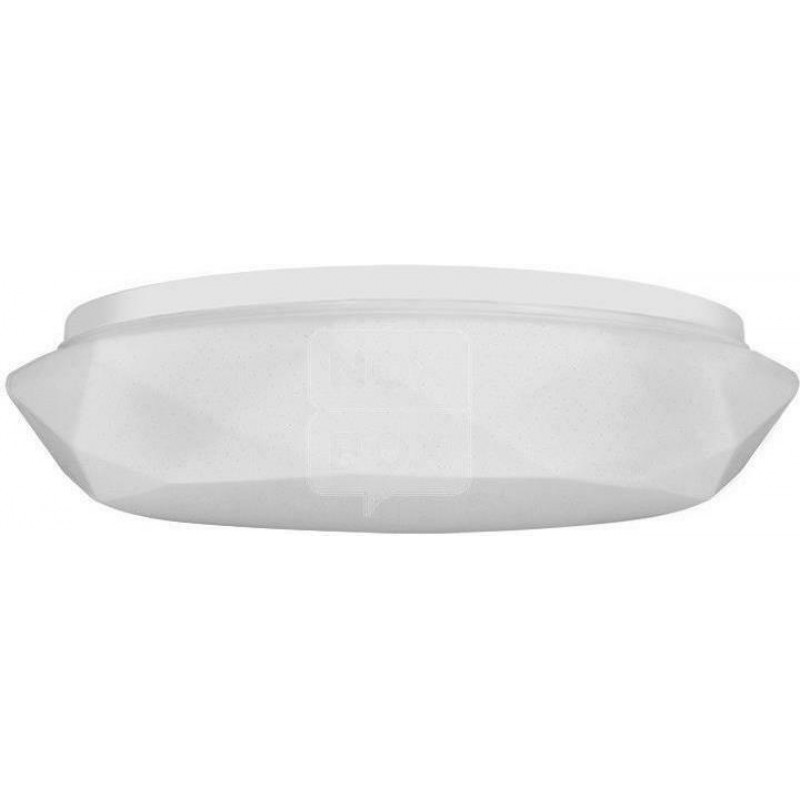 Polux Πλαφονιέρα Οροφής Μπάνιου 35.3εκ. Λευκή με Ενσωματωμένο LED 1645