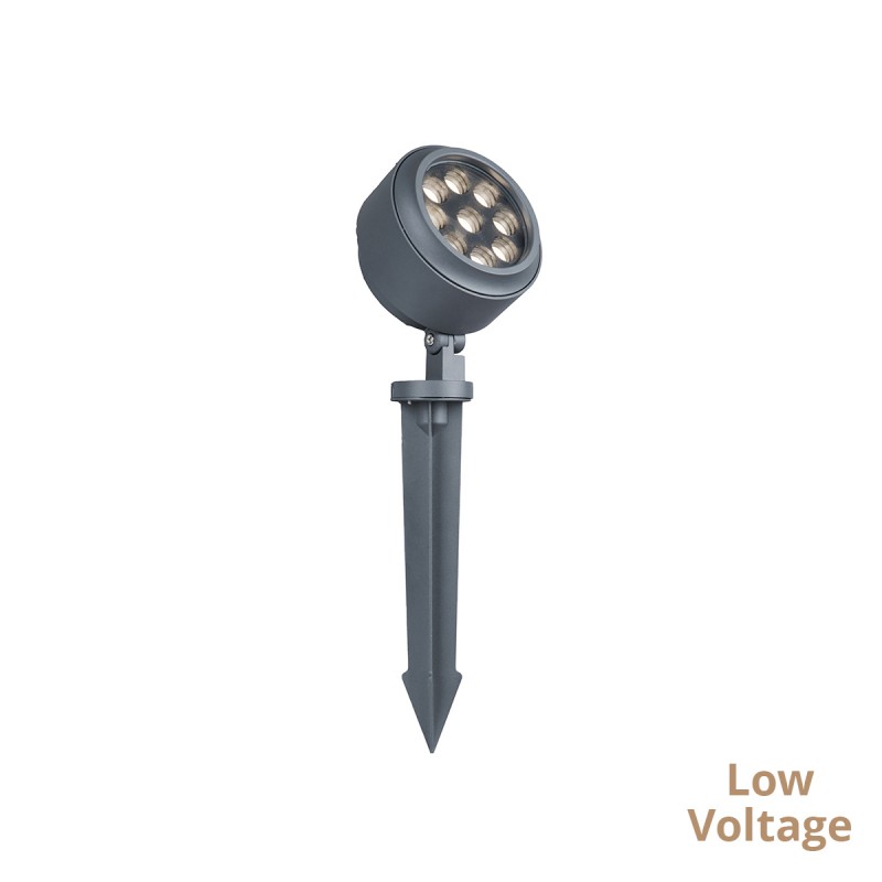 Viokef Προβολέας Εξωτερικού Χώρου LED Γκρι Ridox 4310700 - Dimmable