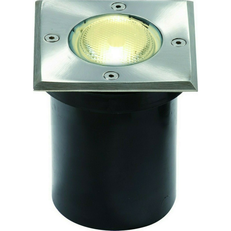 Φωτιστικό Χωνευτά Franco 1XGU10 Max 35W Ανοξείδωτος Χάλυβας Ασημί 118X118X133 IP65