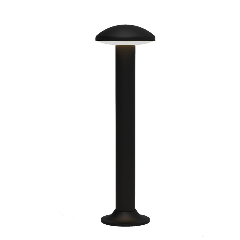 it-Lighting Keowee LED 12W 3CCT Outdoor Stand Light Black D:180 x 180 x 600 mm (80400510)