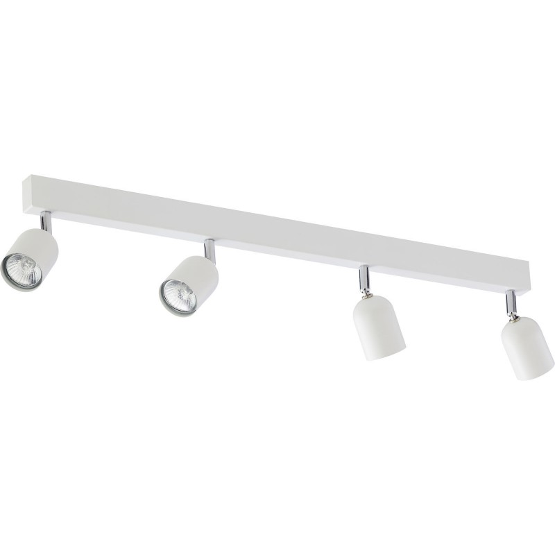 TK Lighting Top Σποτ με 4 Φώτα και με Ντουί GU10 σε Λευκό Χρώμα Κωδικός: 1024