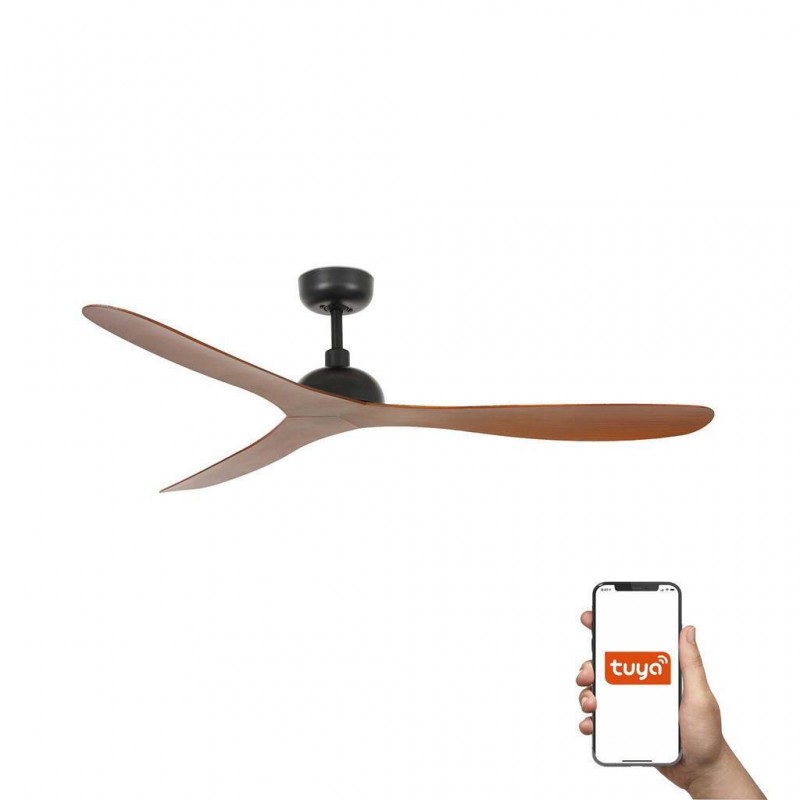 ΑΝΕΜΙΣΤΗΡΑΣ ΟΡΟΦΗΣ GOTLAND ΧΩΡΙΣ ΦΩΣ Φ.132cm REMOTE CONTROL RF Ν. 33447WT