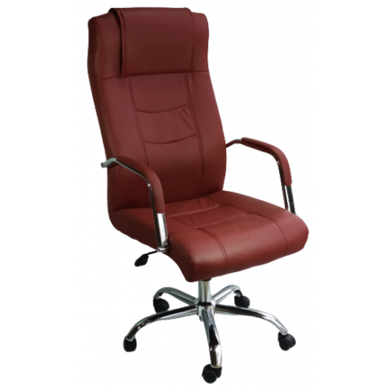 B-001S πολυθρόνα γραφείου δερματίνη ΜΠΟΡΝΤΟ, 57x70x113/120