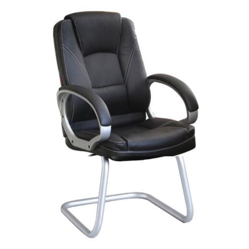 BF6950V Πολυθρόνα Γραφείου Επισκέπτη, Pu Μαύρο Κωδικός: [Ε-00018152] ΕΟ278,1V