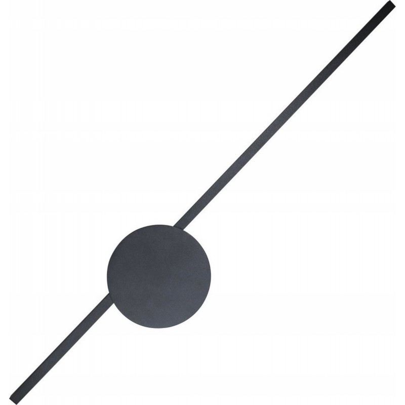 TK Lighting Φωτιστικό Τοίχου με Ενσωματωμένο LED και Φυσικό Λευκό Φως Μαύρο 17x17x42εκ. Κωδικός: 1439