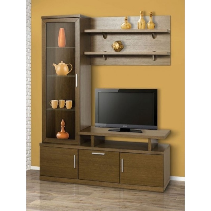 Σύνθετο Τηλεόρασης  Ξύλινο  Δρύς 150x153x44  BTP 145-24