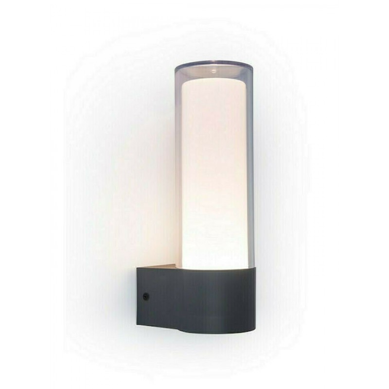 Lutec Dropa Επιτοίχιο Εξωτερικό Φαναράκι LED IP44 9.5W με RGB Φως 26x11.2x8.2εκ. Κωδικός: 5000501118
