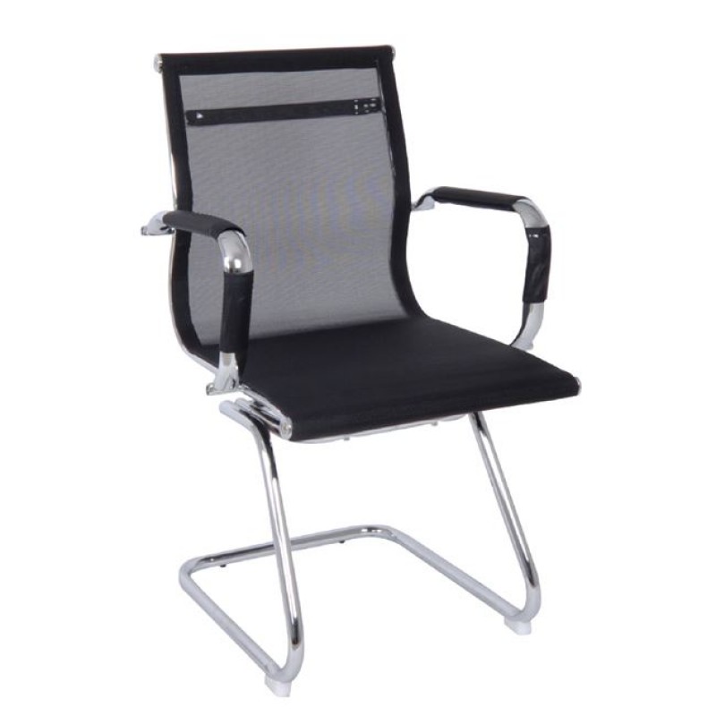 BF3200V Πολυθρόνα Γραφείου Επισκέπτη - Mesh Μαύρο Κωδικός: [Ε-00017869] ΕΟ228