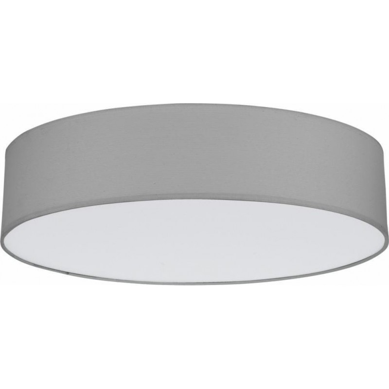 TK Lighting Rondo Πλαφονιέρα Οροφής 60εκ. Γκρι με Ντουί E27 1584
