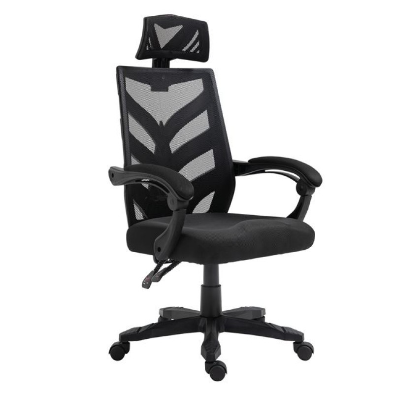 BF2980 Πολυθρόνα Γραφείου Διευθυντή, Mesh Μαύρο Κωδικός: [Ε-00023394] ΕΟ605,1