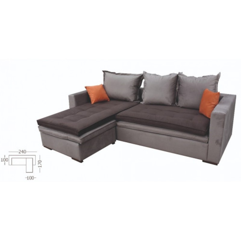 DIONI καναπές οικιακού χώρου, 170x240x100