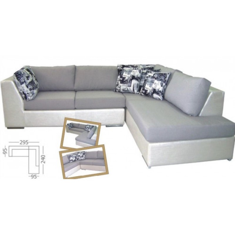 VINTAGE καναπές οικιακού χώρου, 295x240x95cm