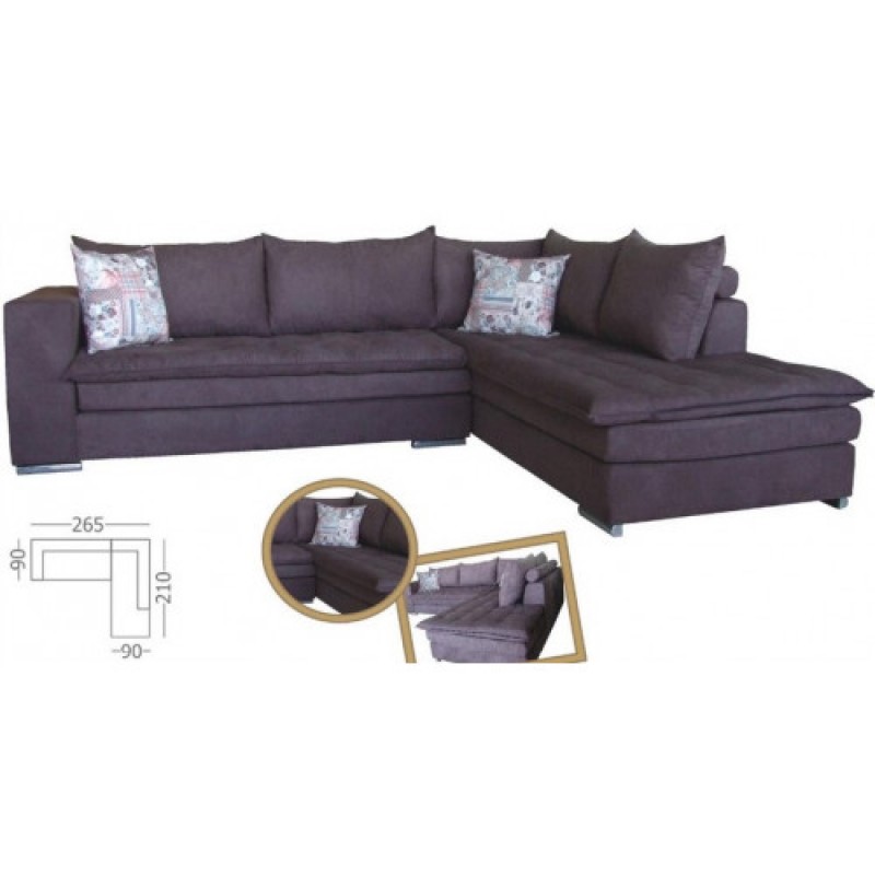 TOMMY καναπές οικιακού χώρου, 265x210x90cm