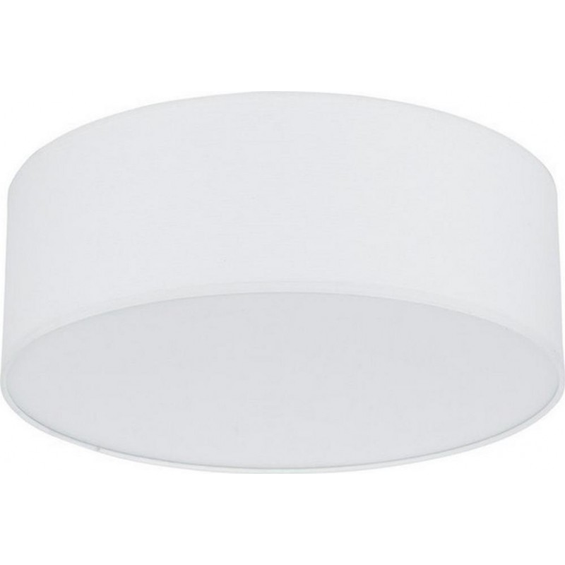 TK Lighting Rondo Πλαφονιέρα Οροφής 60εκ. Λευκή με Ντουί E27 1581