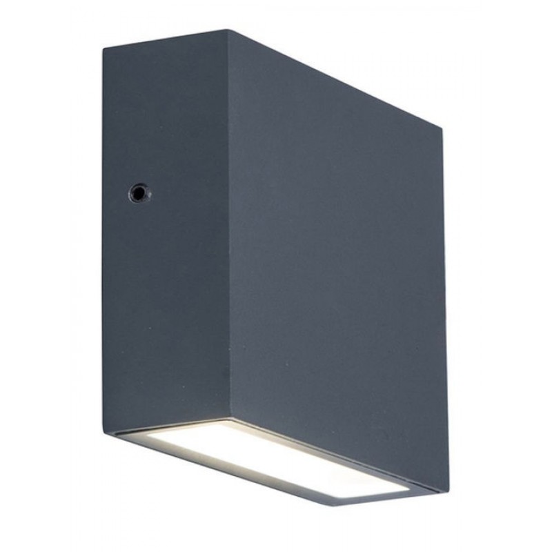 Lutec Επιτοίχια Εξωτερική Πλαφονιέρα LED IP54 9.2W με Φυσικό Λευκό Φως 11x3.8x11εκ. Κωδικός: 5104001118