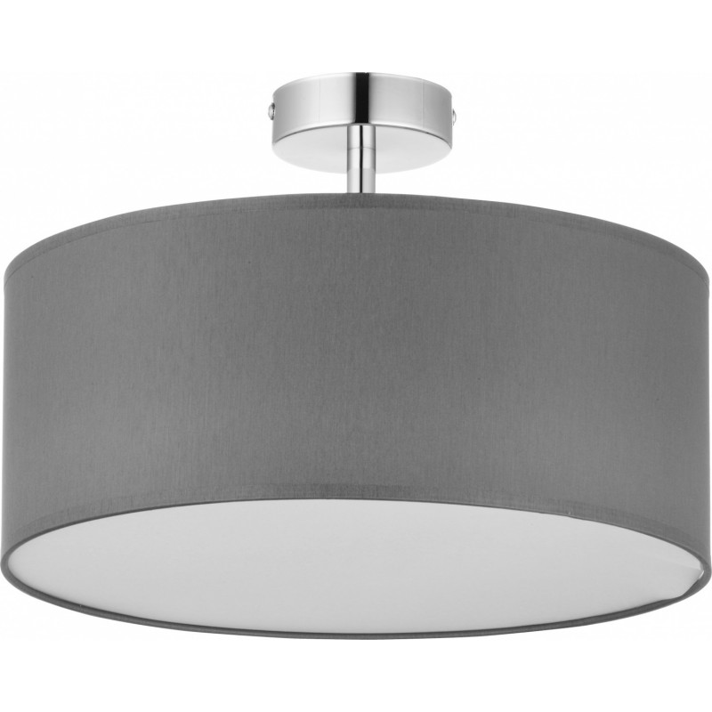 TK Lighting Vienna Πλαφονιέρα Οροφής 40εκ. Γκρι με Ντουί E27 4240
