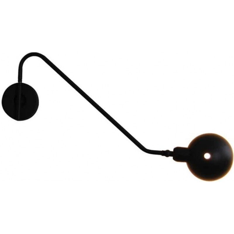 Home Lighting HL-3548-1 S MASON BLACK WALL LAMP-77-3941