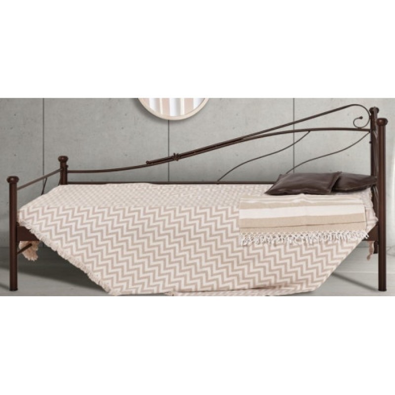 ΒΙ-45 κρεβάτι-καναπές μεταλλικός ΧΡΩΜΑ ΕΠΙΛΟΓΗΣ, 90x190