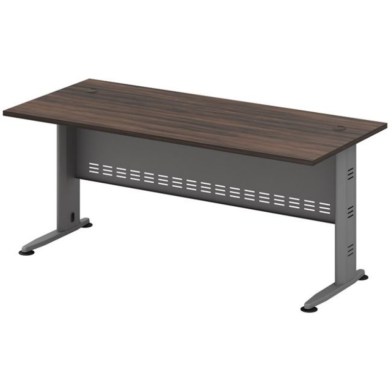 COMPACT Γραφείο Απόχρωση Γκρι - Σκούρο Καρυδί Κωδικός: [Ε-00024281] ΕΟ982,1