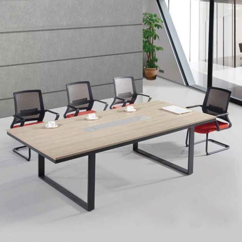 PROGRESS Τραπέζι Γραφείου Συνεδριακό, Απόχρωση Elm - Sky Grey Κωδικός: [Ε-00022222] ΕΟ829