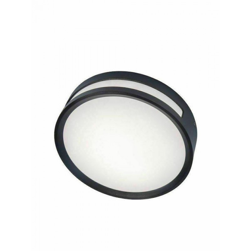 Lutec Rola Επιτοίχια Εξωτερική Πλαφονιέρα LED IP54 13W με Θερμό Λευκό Φως 4.8x18.3x18.3εκ. Κωδικός: 6382201118