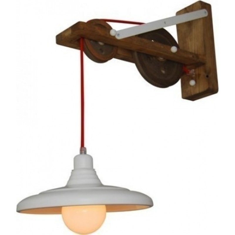 HOMELIGHTING ΑΠΛΙΚΑ ΤΟΙΧΟΥ ΞΥΛΙΝΗ/ΜΕΤΑΛΛΙΚΗ ΛΕΥΚΗ CAHAL 77-3158