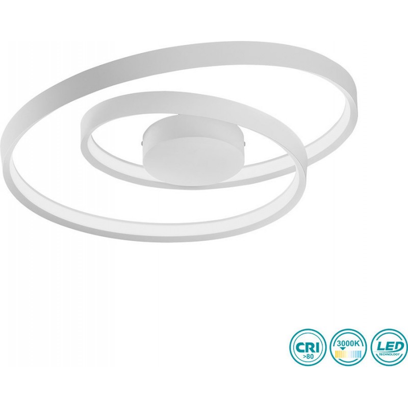 Φωτιστικό Οροφής Perenz Ritmo 6617BLC Λευκό