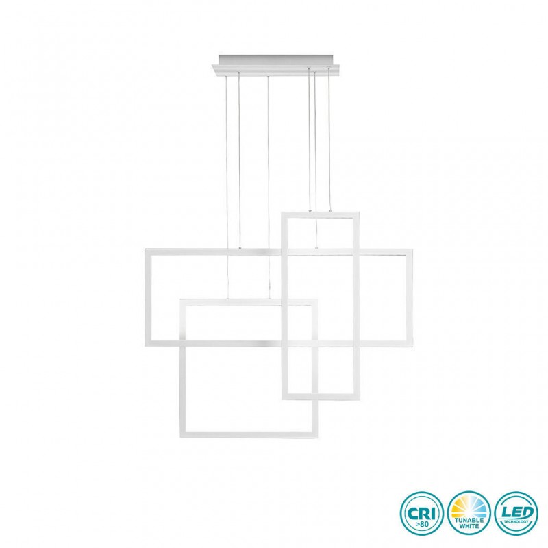 Φωτιστικό Κρεμαστό Perenz Cross 6591BCT Λευκό