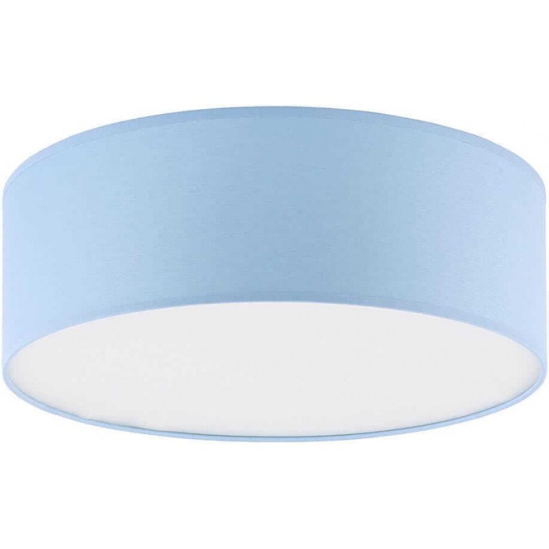 TK Lighting Rondo Πολύφωτο Παιδικό Φωτιστικό Πλαφονιέρα από Ύφασμα 15W με Υποδοχή E27 Γαλάζιο 38x13cm 3229
