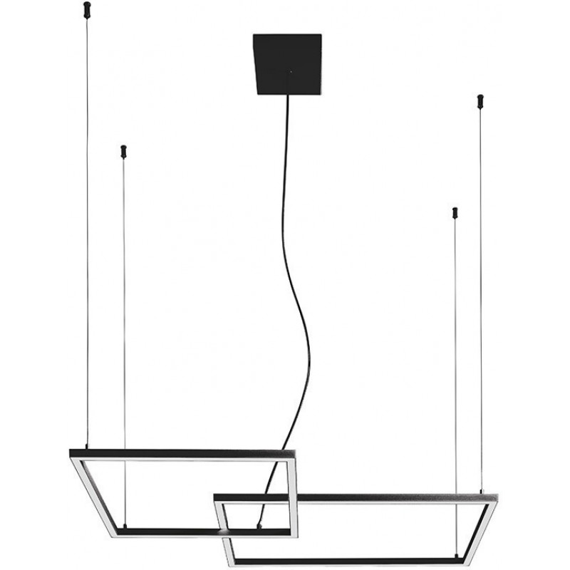 Φωτιστικό Κρεμαστό Perenz Cross 6593NCT Μαύρο
