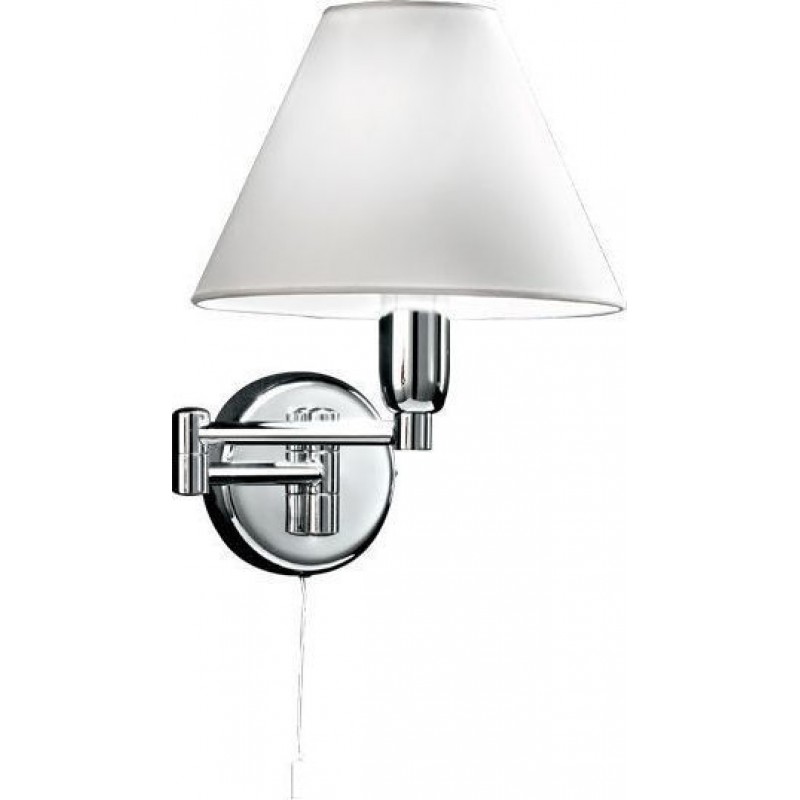 Φωτιστικό Τοίχου - Απλίκα 4016 OD 1XE14 40W 33x25cm Gold Με Αμπαζούρ White Perenz (Σετ 2τμχ) Μέταλλο,Ύφασμα