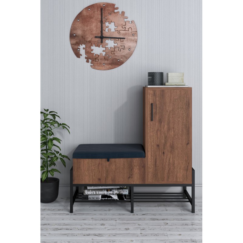 Figo Έπιπλο Εισόδου με Παπουτσοθήκη & Παγκάκι 90x40x90εκ.Κωδικός: FD-FIGO