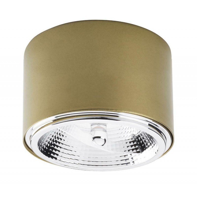 TK Lighting Μονό Σποτ με Ντουί AR111 σε Χρυσό Χρώμα Κωδικός: 3349