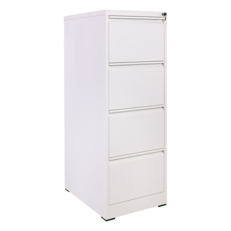 ΦΟΡΙΑΜΟΣ Αρχειοθέτησης Γραφείου 4 Συρτάρια, Μέταλλο Βαφή Άσπρο H.133 Κωδικός: [Ε-00021462] Ε6011,4