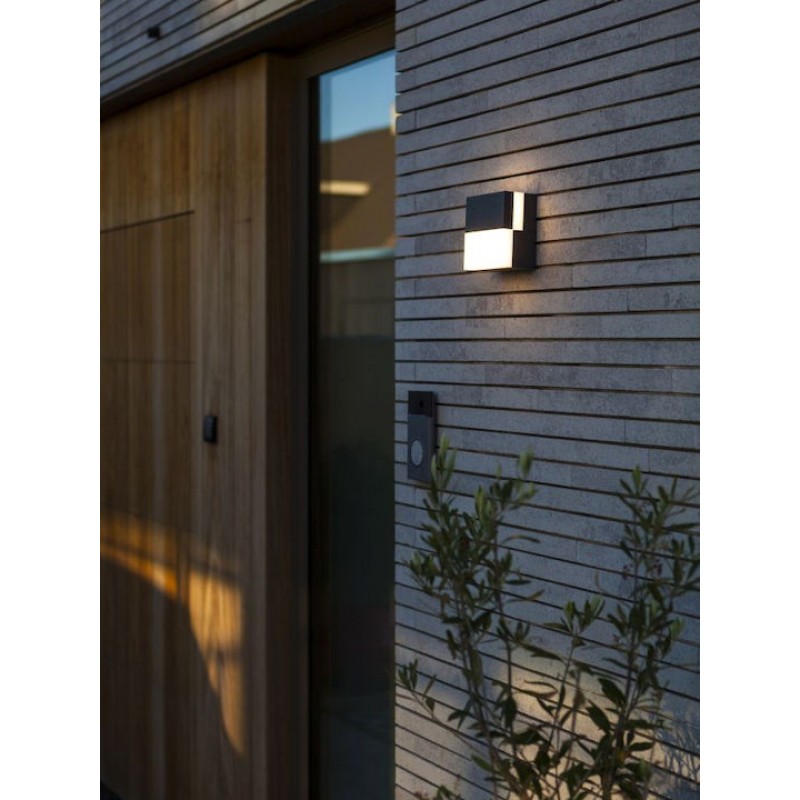 Lutec Domino Επιτοίχιο Εξωτερικό Σποτ LED Κωδικός: 5116202118