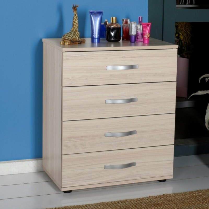 Ξύλινη Συρταριέρα Κρεβατοκάμαρας Dynamic με 4 συρτάρια 65x41x78εκ.Κωδικός: FD-SFN404