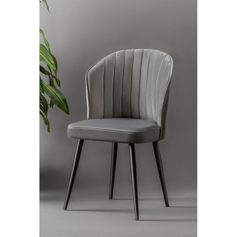 RUBI (ΚΑΡΕΚΛΑ) ΓΚΡΙ Μ.52*Π.45*Υ.90 Κωδικός προϊόντος: FD-FD-RUBI-GRBL