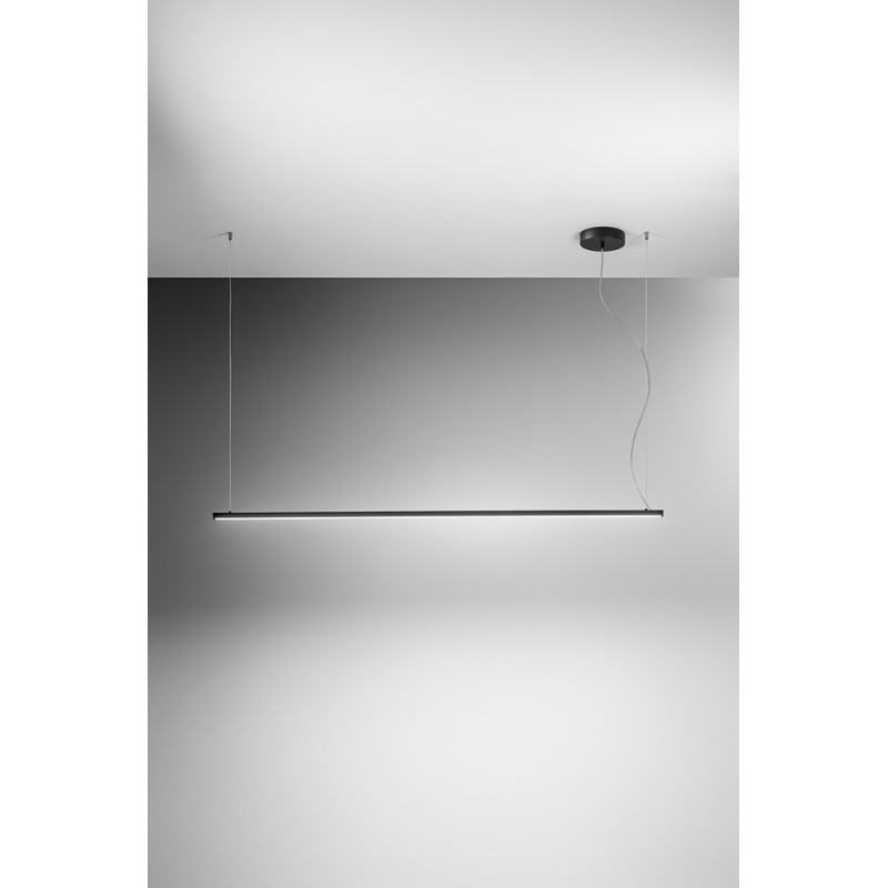 SYNCRO Κρεμαστό φωτιστικό 8052 N CT μαύρο PERENZ L151,5 CM LED 35W 2450LM - CCT 3000K 4000K 6000K