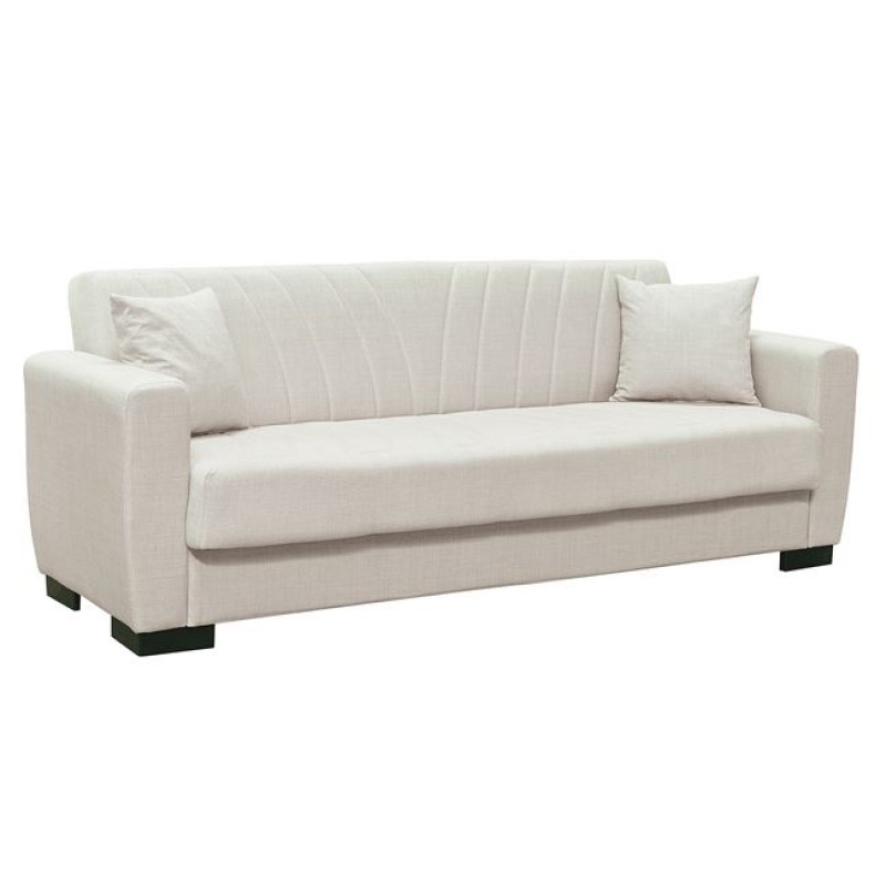 GALAXY Καναπές – Κρεβάτι με Αποθηκευτικό Χώρο, 3Θέσιος Ύφασμα Μπεζ Κωδικός: [Ε-00025790] Ε9938,3