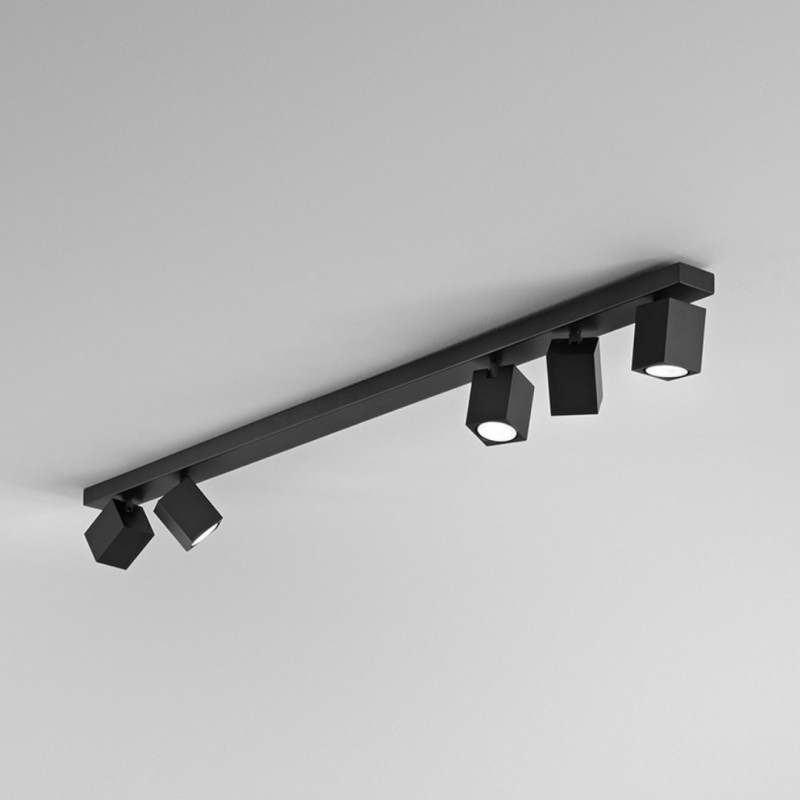 ODDY Φωτιστικό οροφής PERENZ 8173 N - μαύρο ματ L120cm